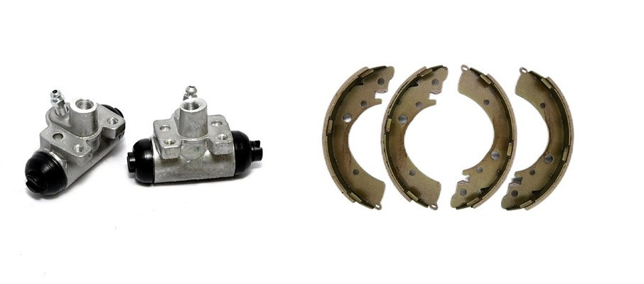 Honda Acty Mini Truck Rear Brake Wheel Cylinder/Shoes Combo Kit HA3 HA4 HH3 HH4