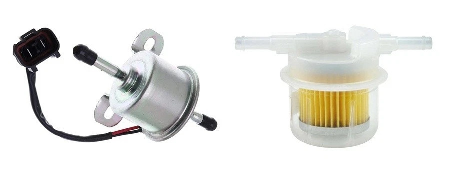Subaru Sambar Mini Truck 2-Pin Fuel Pump/Filter Set KV3 KV4 KS3 KS4-Carbureted