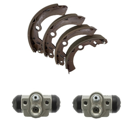 Subaru Sambar Mini Truck Rear Wheel Brake Cylinder/Rear Brake Shoes Combo Kit KS3 KS4 KV3 KV4