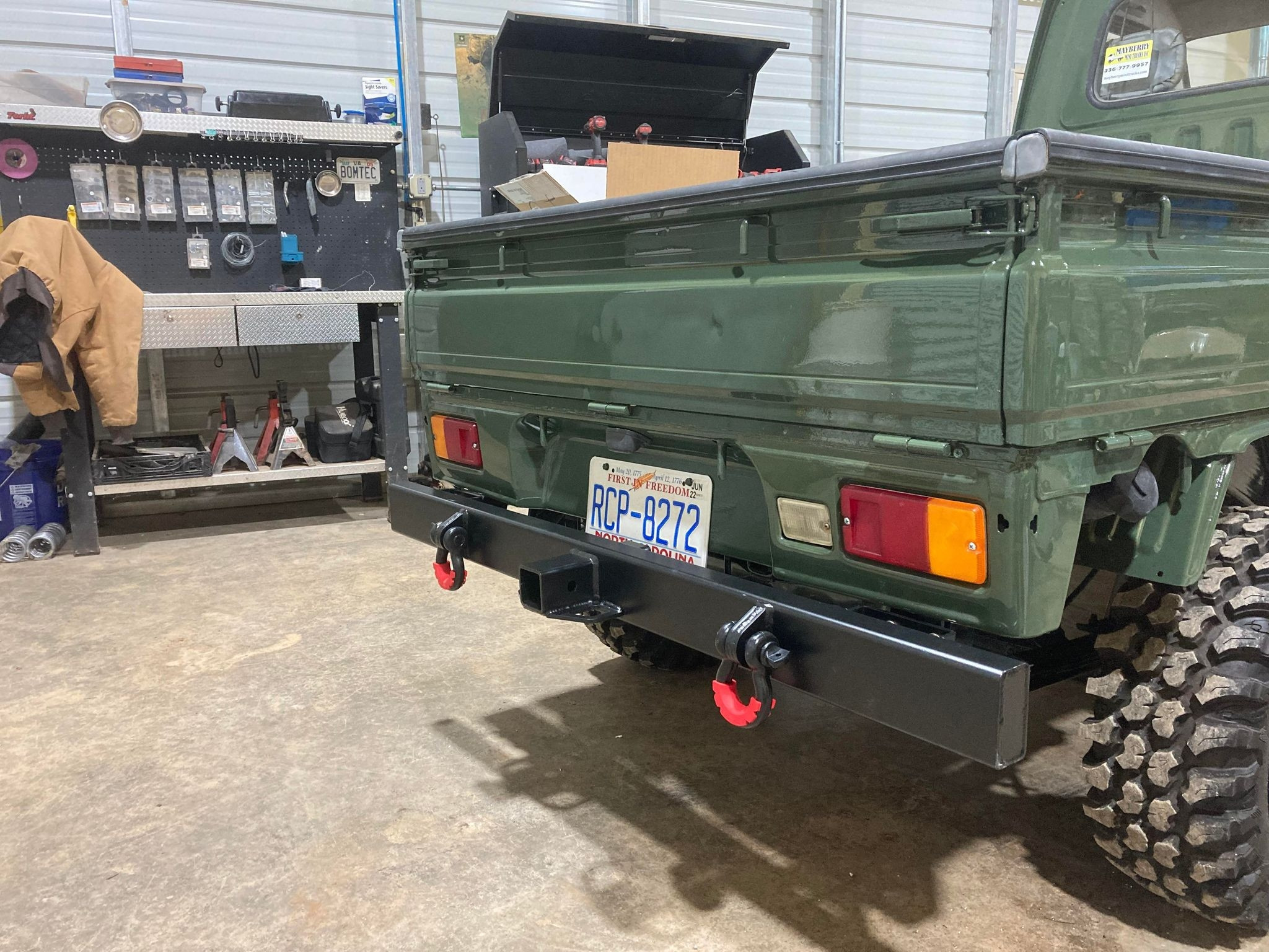 Daihatsu Hijet Mini Truck S110P Rear Tow Bumper