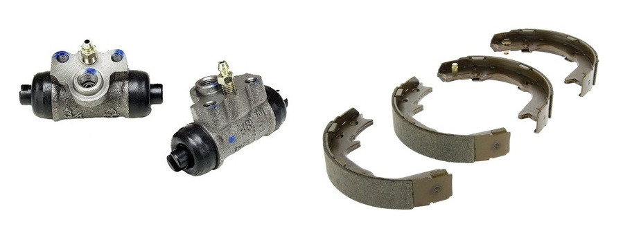 Mitsubishi Minicab Rear Brake Wheel Cylinder/Shoes Combo Set U41T U42T 