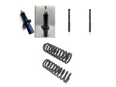 Honda Acty Mini Truck Front Strut/Coil Springs -Rear Shocks Combo Kit HA3 HA4 HH4 -200LBS