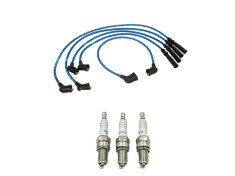  Suzuki Carry Ignition Wires/Spark Plugs Set -NGK for Suzuki Carry DB41T DB71T-Carbureted                                    